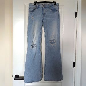 Aeropostale low rise flare jeans